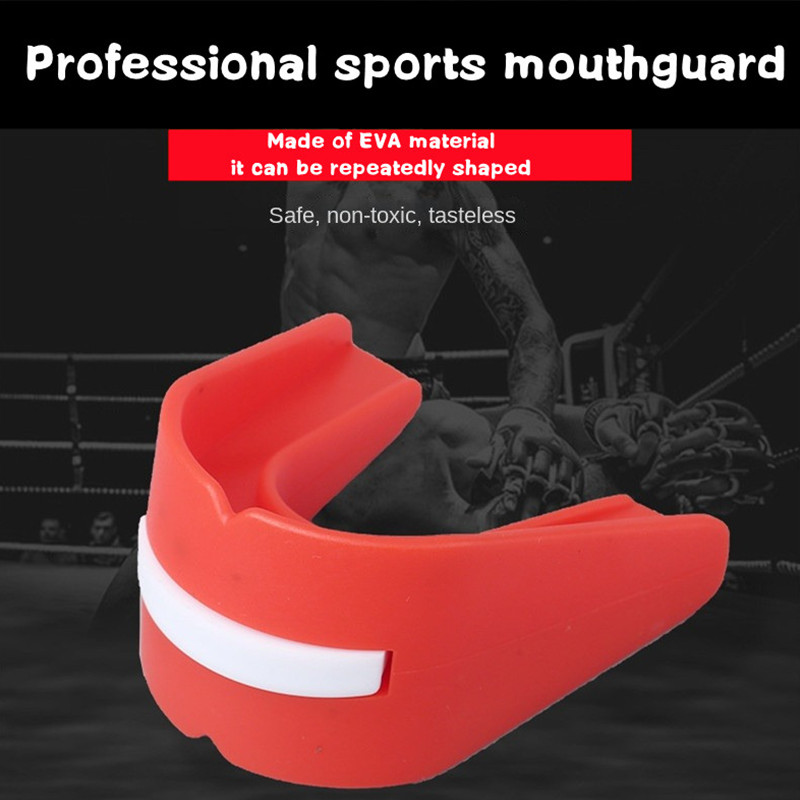 1 buc Apărător de gură sport cu două fețe pentru adulți Apărător de gură pentru MMA Taekwondo Box Fotbal Baschet Hochei Protector de dinți