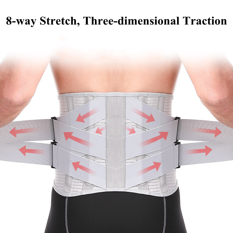 Topelttõmmatav nimme tugivöö vöökoha ortopeediline korsett meestele naistele lülisamba dekompressioon taljetrenažöör seljavalu leevendamine