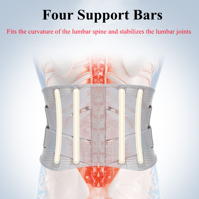 Topelttõmmatav nimme tugivöö vöökoha ortopeediline korsett meestele naistele lülisamba dekompressioon taljetrenažöör seljavalu leevendamine