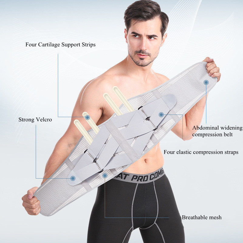 Topelttõmmatav nimme tugivöö vöökoha ortopeediline korsett meestele naistele lülisamba dekompressioon taljetrenažöör seljavalu leevendamine