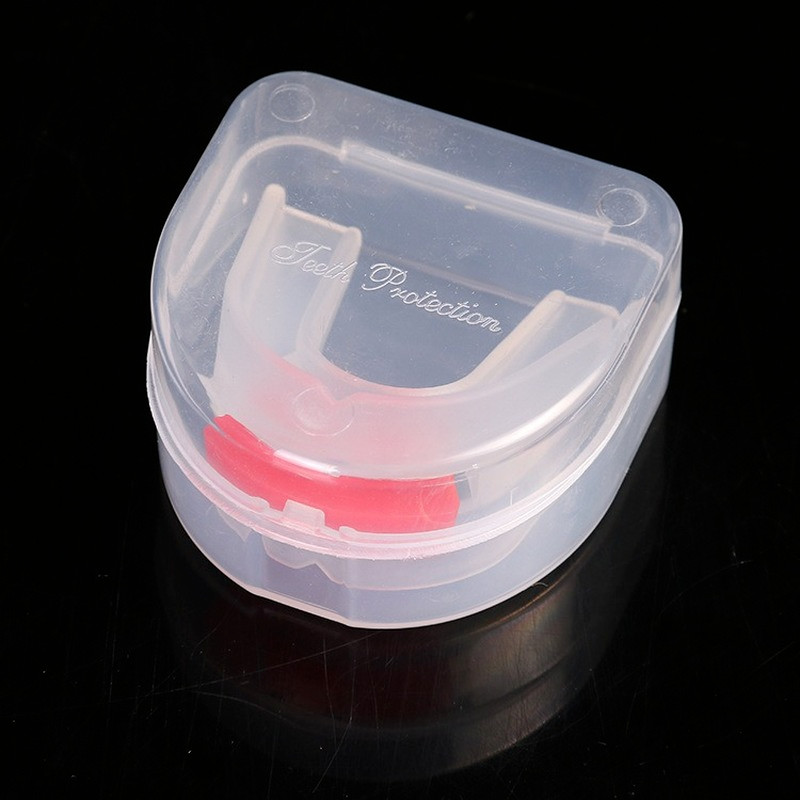 Apărătoare de gură pentru adulți cu două fețe Bretele Box Taekwondo Accesorii de luptă