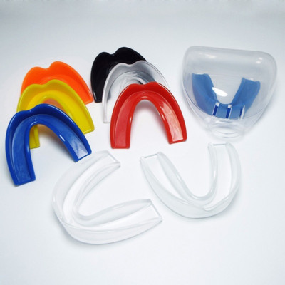1 Σετ Mouthguard Mouth Guard Teeth Protect για πυγμαχία ποδόσφαιρο μπάσκετ Καράτε Muay Thai Προστασία ασφαλείας