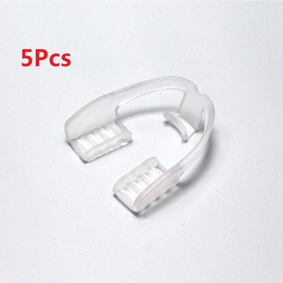 Skaidrus bruksizmo dantų šlifavimo apsauginis miegas burnos apsaugos įtvaras suspaudimo apsauginis įrankis su dėžute lauko sporto saugos įrankiais