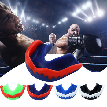 1 τεμ. Mouth Protector Mouthguard Teeth Protect Shield Muay Thai Boxing Rugby Fight Sports Teeth Guard Ορθοδοντικό συγκράτησης