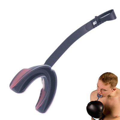 Sports Mouth Guard Suukaitse Poksile Noorte Suukaitse Jalgpalli Suukaitse Rihmaga Suukaitse Täiskasvanutele Sport Suukaitse