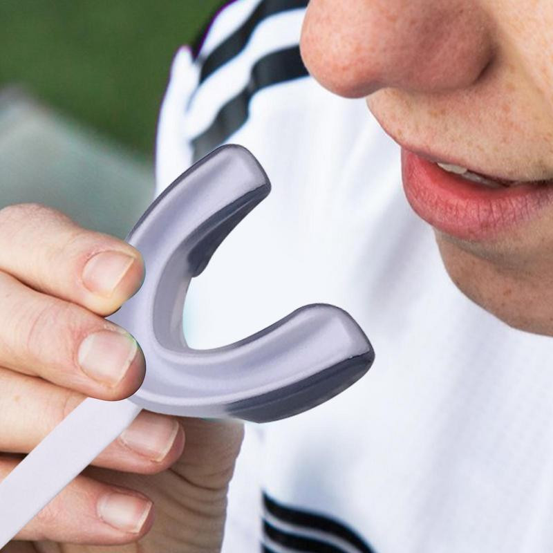 Sports Mouth Guard Suukaitse Poksile Noorte Suukaitse Jalgpalli Suukaitse Rihmaga Suukaitse Täiskasvanutele Sport Suukaitse