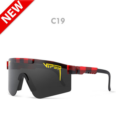Pit Viper jalgrattasõidu päikeseprillid meeste polariseeritud prillid õues kalapüügi prillid naiste sport MTB UV400 jalgrattaga sõitmiseks mõeldud prillid
