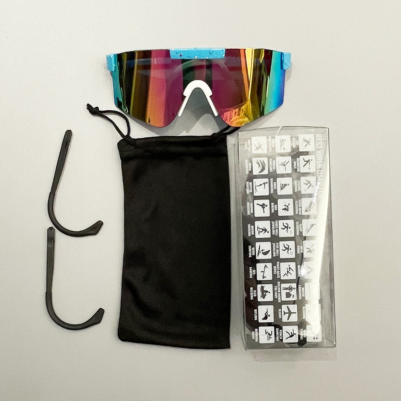 Pit Viper jalgrattasõidu päikeseprillid meeste polariseeritud prillid õues kalapüügi prillid naiste sport MTB UV400 jalgrattaga sõitmiseks mõeldud prillid