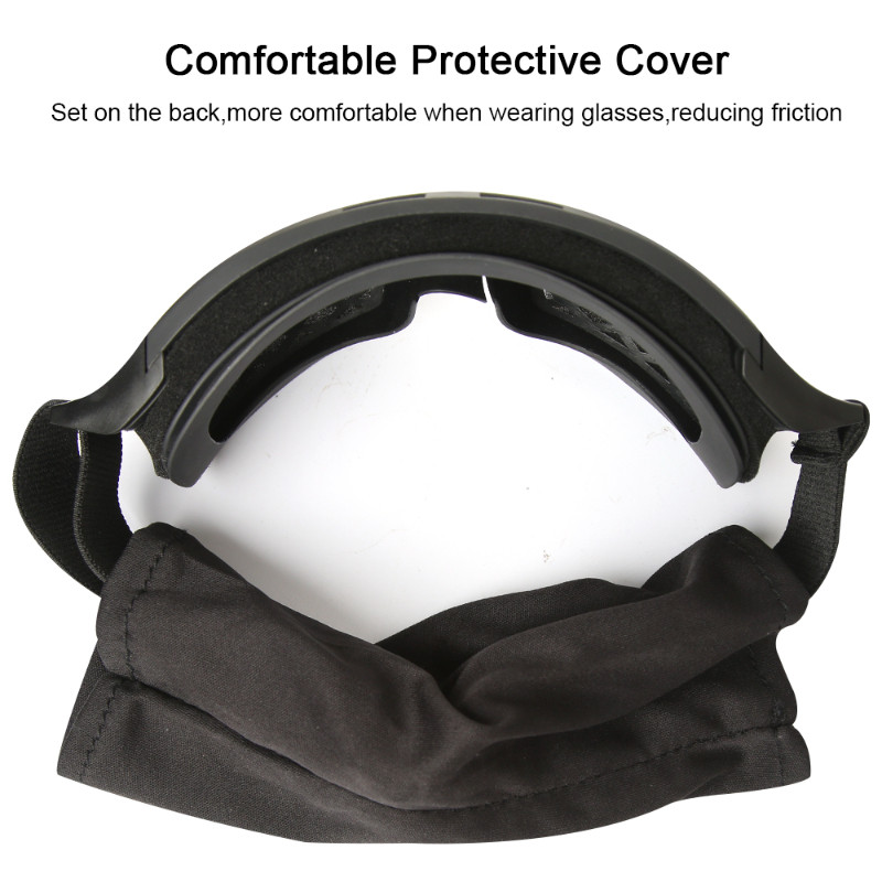 Airsofti taktikalised kaitseprillid 3 objektiiviga must kollakaspruun roheline tuulekindel tolmukindel motokrossi mootorrattaprillid CS paintballi ohutuskaitse