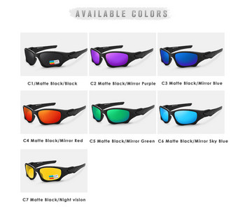 U400 Луксозни поляризирани слънчеви очила Мъжки сенници за шофиране Мъжки слънчеви очила Ретро шофиране на открито Пътуване Риболов Класически очила