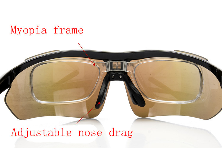Airsoftsports Rattasõidu päikeseprillid Polariseeritud Mehed Sport Mtb Mägironimine Jalgrattaprillid Prillid Jooksuprillid