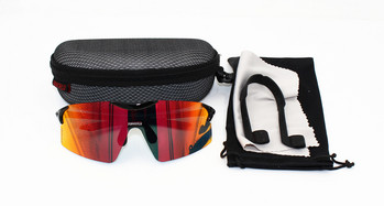 Пълноцветни лещи Спортни очила Мъжки MTB планински шосеен велосипед Велосипед Колоездене Очила Слънчеви очила Очила за бягане Gafas Ciclismo