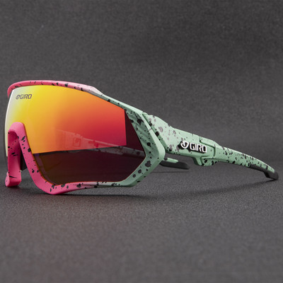 Dviračių akiniai lauko sportui poliarizuoti dviračių akiniai nuo saulės Vyriški akiniai MTB dviratininkams moteriški akiniai Speed Road Bike UV400 TR-90