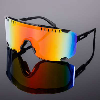 SCVCN fotochrominiai akiniai dviračių akiniai nuo saulės vyrams kalnų dviračių plento dviračių akiniai kišeniniai dviračių akiniai UV400 MTB dviračių sportui