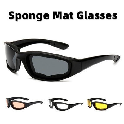 Слънчеви очила за колоездене Екипировка за каране на велосипед на открито Мъжки очила Ски очила Тактически очила Спортни гъбени подложки Слънчеви очила