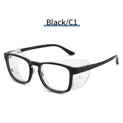 Ochelari din silicon înconjurat îmbunătățiți, rezistenți la vânt, anti polen/ceață/praf/lumină albastră, cadru de prescripție, ochelari de protecție pentru cameră umedă