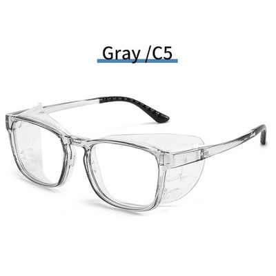 Ochelari din silicon înconjurat îmbunătățiți, rezistenți la vânt, anti polen/ceață/praf/lumină albastră, cadru de prescripție, ochelari de protecție pentru cameră umedă