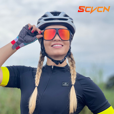 Нови поляризирани слънчеви очила Велосипедни очила за мъже Sun Mountain Bike Road Bicycle Sun Eyewear Women Cycle Goggles Sports UV400 MTB