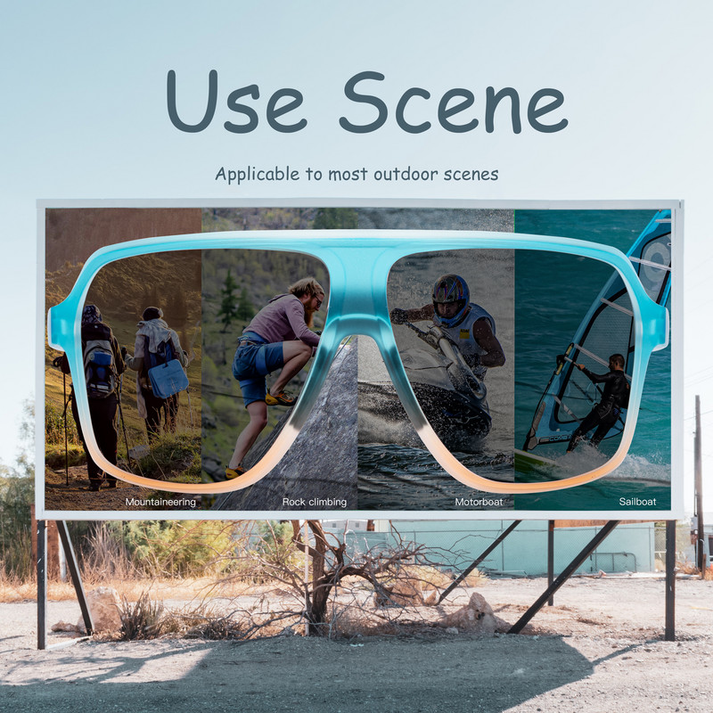 Új Polarizált Napszemüveg Kerékpáros Szemüveg Férfi Sun Mountain Bike Road Kerékpáros Napszemüveg Női Kerékpáros szemüveg Sport UV400 MTB