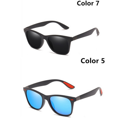 2 buc. ochelari de soare polarizați cu design de marcă 2021, bărbați, femei, nuanțe de condus, ochelari de soare vintage pentru bărbați, oglindă, vară UV400, culori