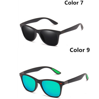 2 buc. ochelari de soare polarizați cu design de marcă 2021, bărbați, femei, nuanțe de condus, ochelari de soare vintage pentru bărbați, oglindă, vară UV400, culori