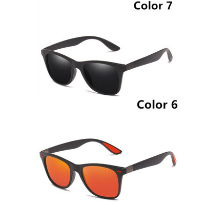 2 buc. ochelari de soare polarizați cu design de marcă 2021, bărbați, femei, nuanțe de condus, ochelari de soare vintage pentru bărbați, oglindă, vară UV400, culori