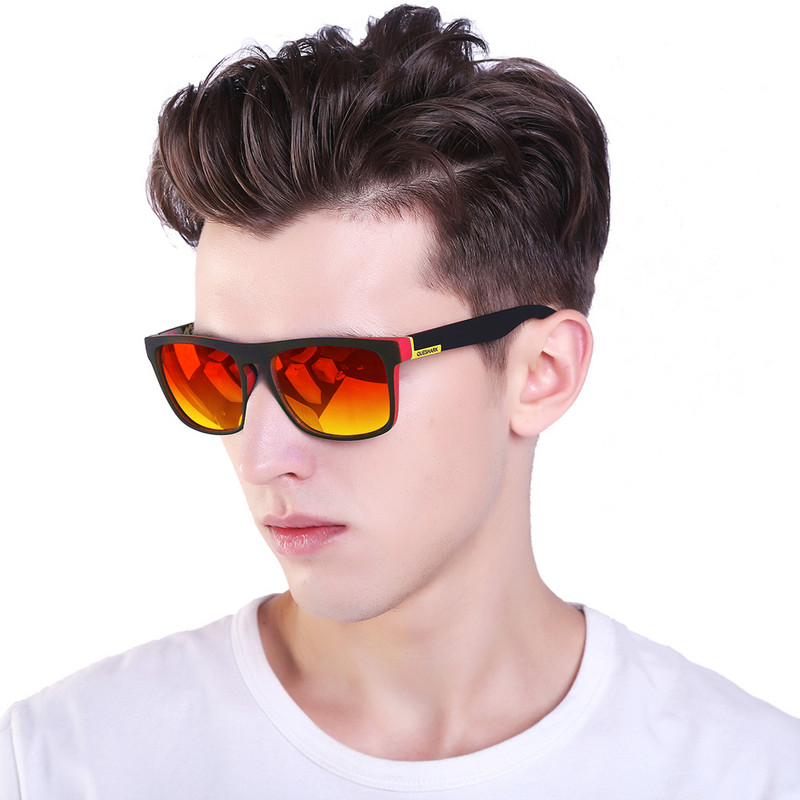 Queshark Ochelari de soare colorați pentru ciclism Ochelari polarizați pentru bicicletă rutieră Sport Drumeții Ochelari de călărie Protecție UV Ochelari pentru bicicletă