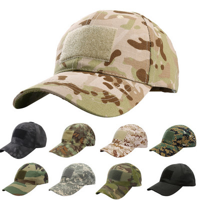 Lauko kamufliažinė beisbolo kepurė Specialiųjų pajėgų Bonnie Hat Masculino Dad Sportinė kepurė Trucker Žvejybos Taktinė Camo Hat Armijos kepurė