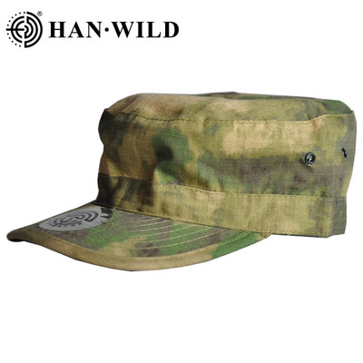 HAN WILD Șepci de camuflaj tactice Airsoft Pescuit Bărbați Soldați din SUA Şapcă de baseball Armată de luptă Vânătoare Pălării plate unisex Paintball