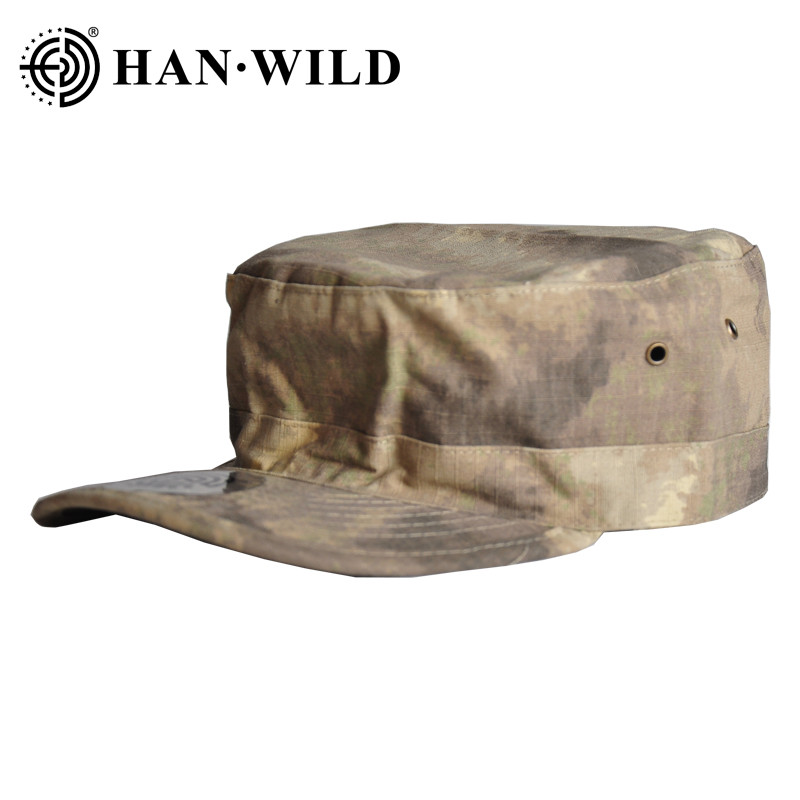 HAN WILD Șepci de camuflaj tactice Airsoft Pescuit Bărbați Soldați din SUA Şapcă de baseball Armată de luptă Vânătoare Pălării plate unisex Paintball