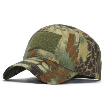 Şapcă militară tactică Sport în aer liber, cu dungi Snapback, șapci militare, pălărie de camuflaj, șapcă de baseball, neagră, Kryptek Multicam, pentru vânătoare.
