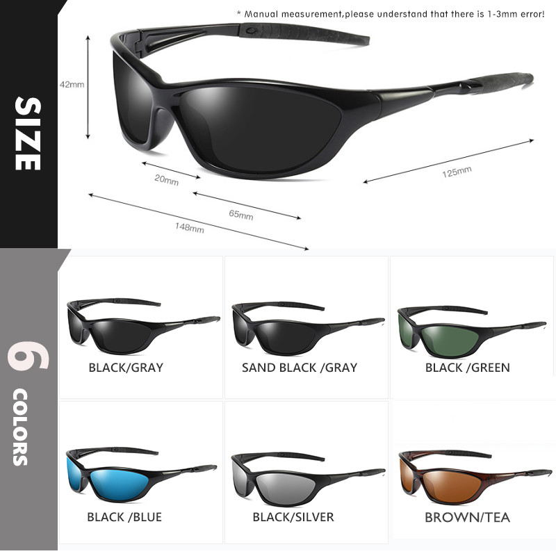 CoolPandas Polarized Cyclis Päikeseprillid Meestele Naised Sõidukindlad Prillid Pimestamisvastased Kalastusprillid UV400 gafas ciclismo hombre