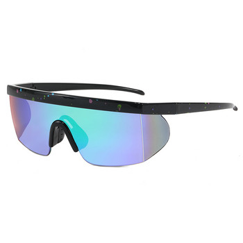 Μόδα γυαλιά ηλίου μονοκόμματο πλαίσιο Riding Anti-Ultraviolet Μεγάλο Σκελετό Ανδρικά/Γυναικεία πολωτικά υπαίθρια αθλητικά ποτήρια για τρέξιμο για ψάρεμα