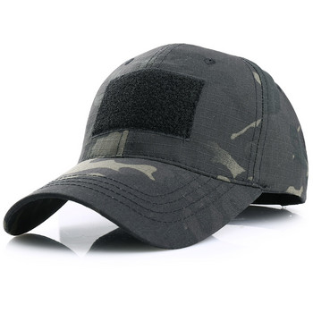 Спортна шапка Тактическа шапка Военна армейска външна черна Multicam CP Camo Airsoft Колоездене Шапки Лов Туризъм Snapback Бейзболни шапки