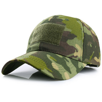 Спортна шапка Тактическа шапка Военна армейска външна черна Multicam CP Camo Airsoft Колоездене Шапки Лов Туризъм Snapback Бейзболни шапки