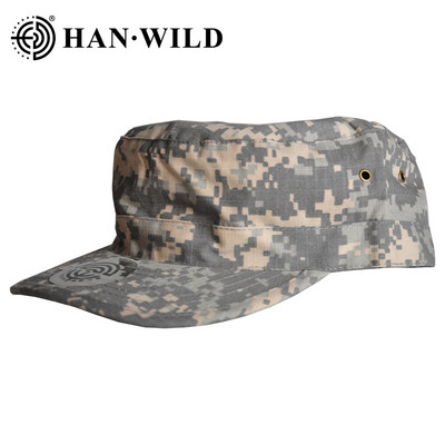 HAN WILD Şapci tactice de vânătoare Şapcă de camuflaj Bărbaţi Soldaţi Şapcă de baseball Armată de luptă Şapcă unisex Paintball Pălării plate Şapcă militară