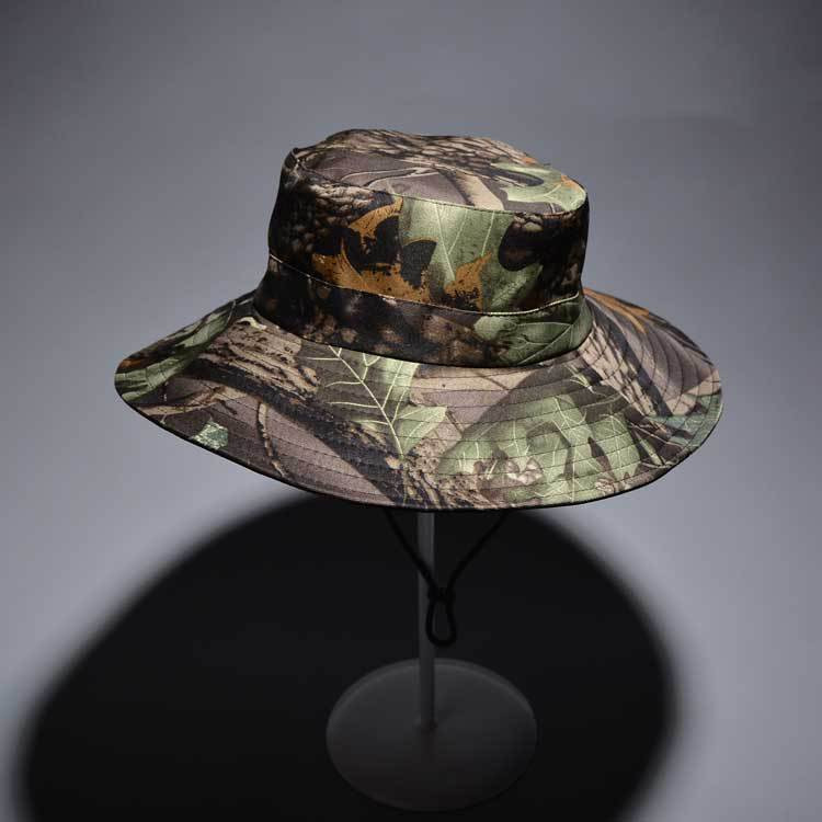Kamufliažinė Airsoft taktinė kepurė Karinė Boonie Hat Fisherman Outdoor Sport Sun Bucket Cap Armija Vyrai Žvejyba Žygiai Medžioklės Skrybėlė