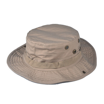 Καμουφλάζ Tactical Cap Military Boonie Καπέλο US Army Caps Camo Ανδρικά Αθλητικά Υπαίθρια Αθλητικά Κουβάς Ήλιου Καπέλα Ψάρεμα Πεζοπορία Καπέλα κυνηγιού 60cm