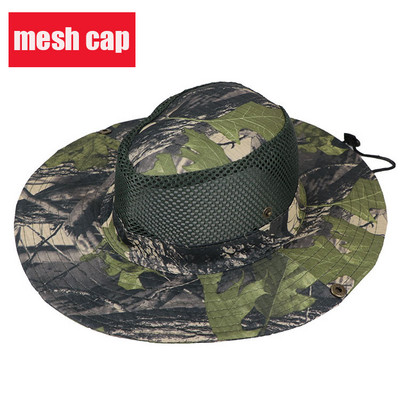 Καμουφλάζ Tactical Cap Military Boonie Καπέλο US Army Caps Camo Ανδρικά Αθλητικά Υπαίθρια Αθλητικά Κουβάς Ήλιου Καπέλα Ψάρεμα Πεζοπορία Καπέλα κυνηγιού 60cm