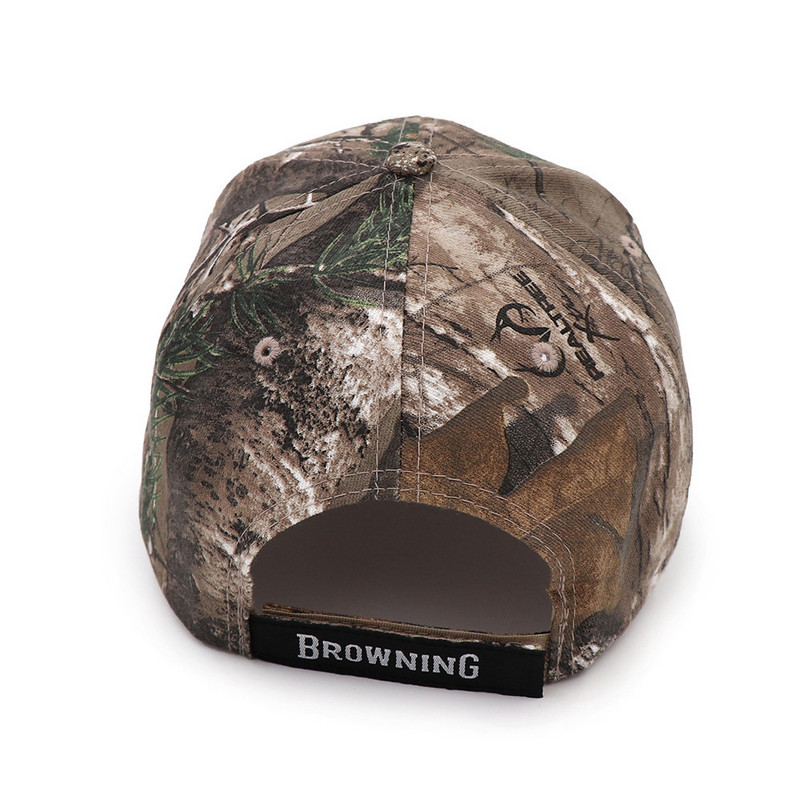 Lauko stovyklavimas Medžioklė Kamufliažinė beisbolo kepurė beisbolo kepuraitė Žvejybos kepuraitė vyrams Lauko medžioklė Kamufliažinė džiunglių kepurė