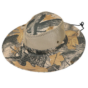 Στρατιωτικό καπάκι καμουφλάζ ανδρικό καπέλο Tactical Boonie Καλοκαιρινό καπέλο εξωτερικού χώρου για τον ήλιο Καπέλα για ενήλικες Ψάρεμα Πεζοπορία Καπέλα κυνηγιού 59cm Ρυθμιζόμενα