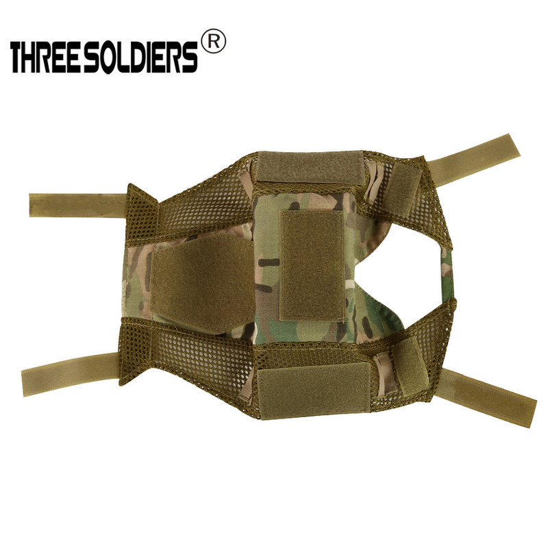 Κάλυμμα κράνους THREE SOLDIERS Camouflage For Outdoor Sport Paintball Fast Helmet Κουκούλα για κράνος FAST MH/PJ
