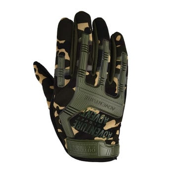 Πλήρης δάχτυλο Στρατιωτικά τακτικά γάντια Σκοποβολή Μάχη Κυνήγι Πεζοπορία Ιππασία Μάχη Στρατού ορειβασίας υπαίθρια γάντια