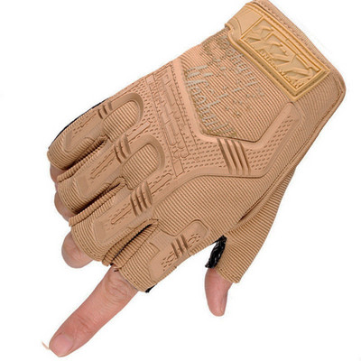Тактически военни ръкавици Half Finger Paintball Airsoft Shot Combat Anti-Skid Men Bicycle Full Finger Gloves Защитна екипировка