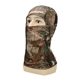Légáteresztő, gyorsan száradó fényvédő taktikai fejfedő maszk terepszínű vadászsapkák Ghillie öltönyök fejfedő Camo arcmaszkok