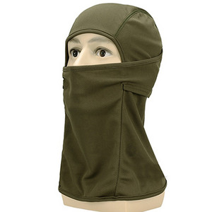 Légáteresztő, gyorsan száradó fényvédő taktikai fejfedő maszk terepszínű vadászsapkák Ghillie öltönyök fejfedő Camo arcmaszkok