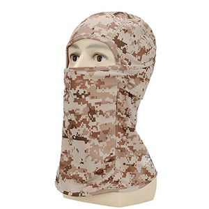Légáteresztő, gyorsan száradó fényvédő taktikai fejfedő maszk terepszínű vadászsapkák Ghillie öltönyök fejfedő Camo arcmaszkok