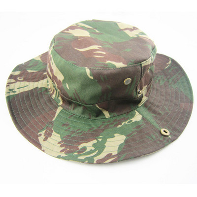 Kvaliteetne puuvillane laps 4–8-aastane jahimüts Kalapüügimüts Boonie Müts Taktikaline CS Müts Džungli kamuflaaž äärismütsi 2 suurust