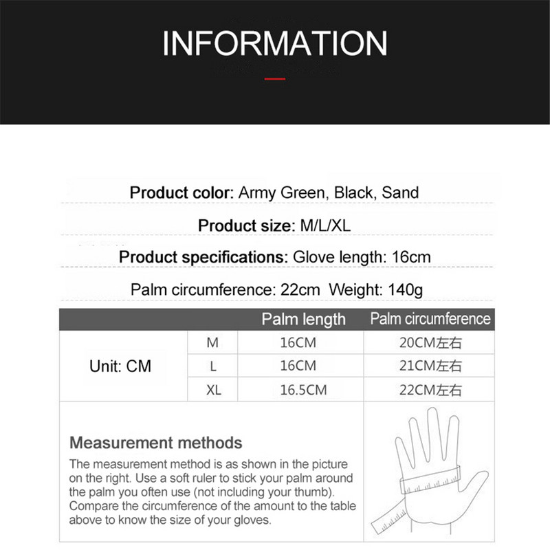 Taktikalised kindad Armee soomuskaitse kaitsekest poolsõrm Jalgrattasõit Sport laskmine jaht Võitluskindad sõjaväe Airsoft kindad