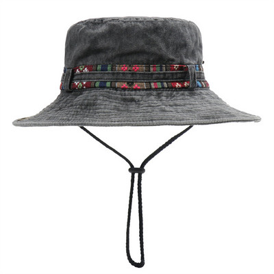 UV-kaitsega päikesekübarad naistele, meestele, kalapüügile, matkama ämbrikübarale, lindiga